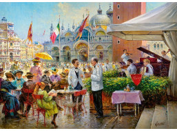 CHERRY PAZZI Puzzle Piazza San Marco, Benátky 1000 dielikov