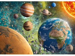 CHERRY PAZZI Puzzle Planéta Zem v Galaxii 2000 dielikov