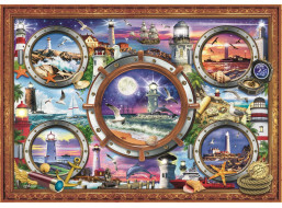 TREFL Puzzle Majáky 1000 dielikov