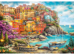 CHERRY PAZZI Puzzle Krásny deň v Cinque Terre 2000 dielikov