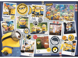 TREFL Puzzle Mimoni: Bláznivá foto kolekcia 500 dielikov
