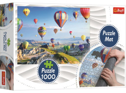 TREFL Puzzle Balóny nad Kappadokiou 1000 dielikov + Podložka pod puzzle