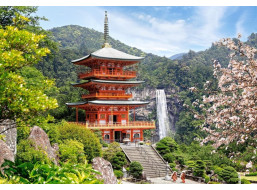 CASTORLAND Puzzle Chrám Seiganto-ju, Japonsko 1000 dielikov