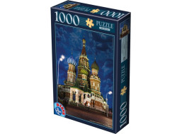 D-TOYS Puzzle Chrám Vasila Blaženého, Moskva 1000 dielikov