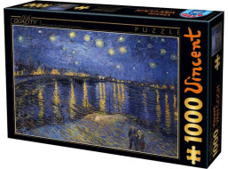 D-TOYS Puzzle Hviezdna noc nad Rhonou 1000 dielikov
