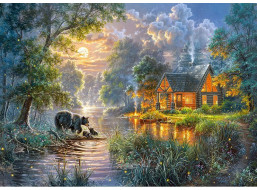 CHERRY PAZZI Puzzle Zátoka svetlušiek 1000 dielikov