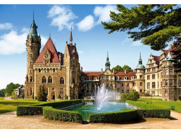CASTORLAND Puzzle Zámok Moszna, Poľsko 1500 dielikov