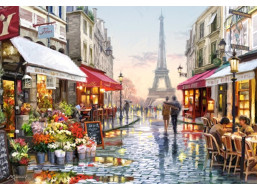 CASTORLAND Puzzle Kvetinárstvo v Paríži 1500 dielikov