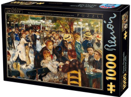 D-TOYS Puzzle Bál v Moulin de la Galette 1000 dielikov