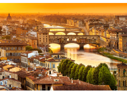 CASTORLAND Puzzle Florentské domy 1000 dielikov