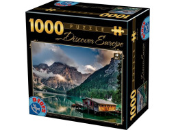 D-TOYS Puzzle Jazero Braies, Južné Tirolsko 1000 dielikov
