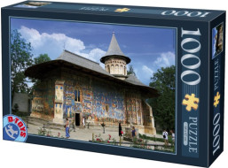 D-TOYS Puzzle Kláštor Voronet, Rumunsko 1000 dielikov