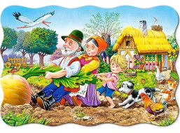 CASTORLAND Puzzle O veľkej repe MAXI 20 dielikov