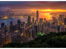 ENJOY Puzzle Hongkong za úsvitu 1000 dielikov