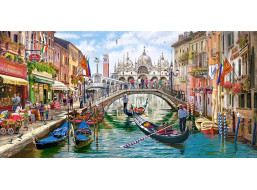 CASTORLAND Puzzle Kúzlo Benátok 4000 dielikov