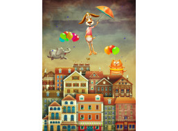 ENJOY Puzzle Nad mestom 1000 dielikov