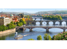 CASTORLAND Puzzle Vltavské mosty 4000 dielikov