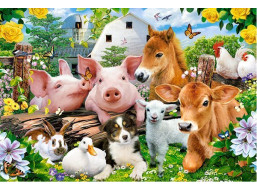CASTORLAND Puzzle Priatelia zo statku MAXI 40 dielikov
