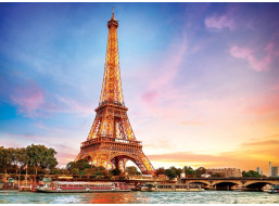 EUROGRAPHICS Puzzle Eiffelova veža, Paríž 1000 dielikov