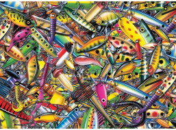 COBBLE HILL Puzzle Rybárske trblietky 1000 dielikov