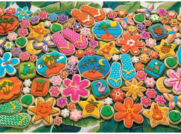 COBBLE HILL Puzzle Tropické sušienky 1000 dielikov