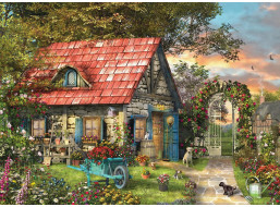 EUROGRAPHICS Puzzle Dedinská kôlňa XL 500 dielikov
