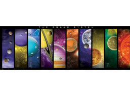 EUROGRAPHICS Panoramatické puzzle Slnečná sústava 1000 dielikov