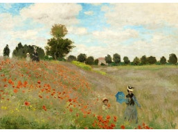 ENJOY Puzzle Claude Monet: Makové pole 1000 dielikov