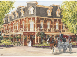 COBBLE HILL Puzzle Hotel Princ z Walesu 1000 dielikov