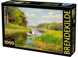 D-TOYS Puzzle Jarné veslovanie 1000 dielikov