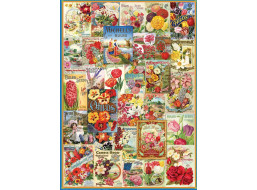 EUROGRAPHICS Puzzle Katalóg semienok: Kvety 1000 dielikov