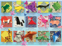 COBBLE HILL Puzzle Origami zvieratká 500 dielikov