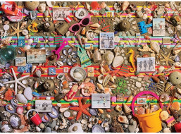 COBBLE HILL Puzzle Plážová scéna 1000 dielikov