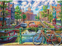 COBBLE HILL Puzzle Prieplav v Amsterdame 1000 dielikov