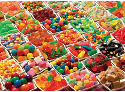 COBBLE HILL Puzzle Sladkosti 1000 dielikov