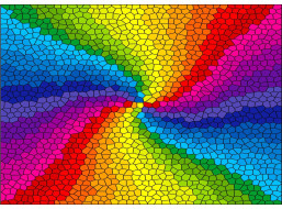 ENJOY Puzzle Vitráž dúhový výbuch 1000 dielikov