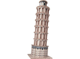 WOODEN TOY , WCK 3D puzzle Šikmá veža v Pise farebná