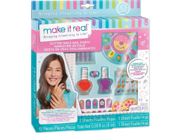 MAKE IT REAL Laky na nechty - sada so zdobením