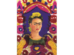EUROGRAPHICS Puzzle Autoportrét Frida Kahlo 100 dielikov