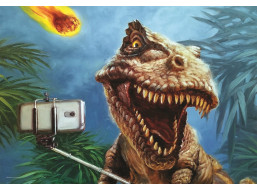 EUROGRAPHICS Puzzle Dino selfie 100 dielikov