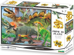 PRIME 3D Puzzle Triceratops 3D 100 dielikov