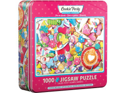 EUROGRAPHICS Puzzle v plechovej krabičke Sušienková oslava 1000 dielikov