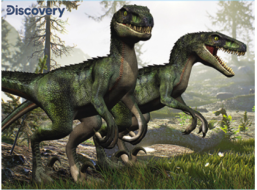 PRIME 3D Puzzle Discovery: Velociraptori 3D 100 dielikov
