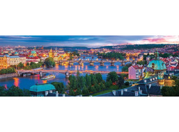 EUROGRAPHICS Panoramatické puzzle Praha, Česká republika 1000 dielikov