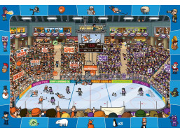 EUROGRAPHICS Spot & Find puzzle Hokej 100 dielikov