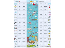 LARSEN Puzzle Angličtina 8: Na mori 64 dielikov