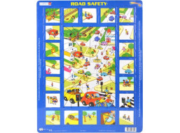 LARSEN Puzzle Bezpečnosť na ceste 35 dielikov