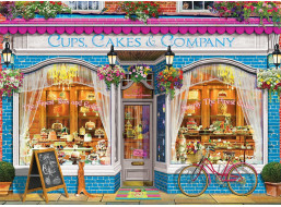 EUROGRAPHICS Puzzle Cukráreň Cups, Cakes & Company 1000 dielikov