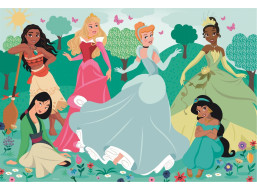 CLEMENTONI Puzzle Disney princeznej MAXI 104 dielikov