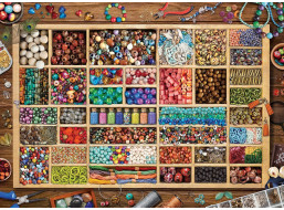 EUROGRAPHICS Puzzle Laurina zbierka korálikov 1000 dielikov